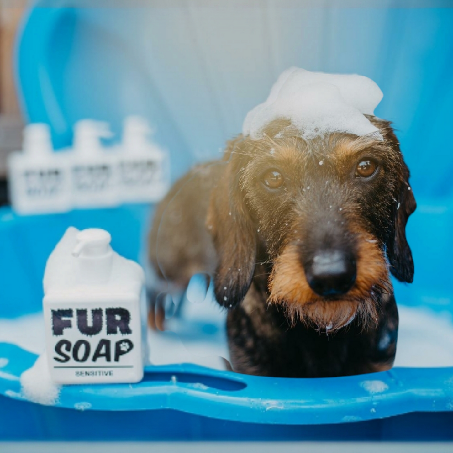 Fur soap sensitive