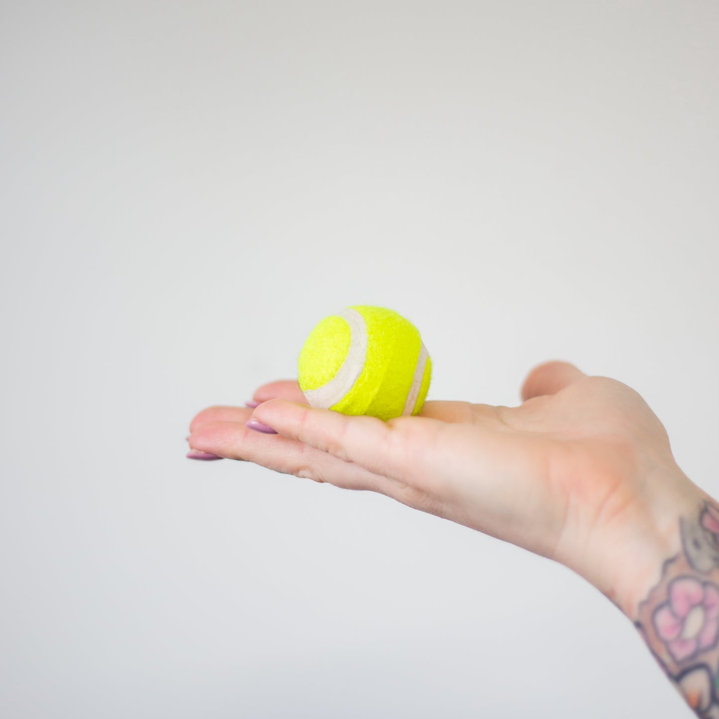 Mini tennis bal