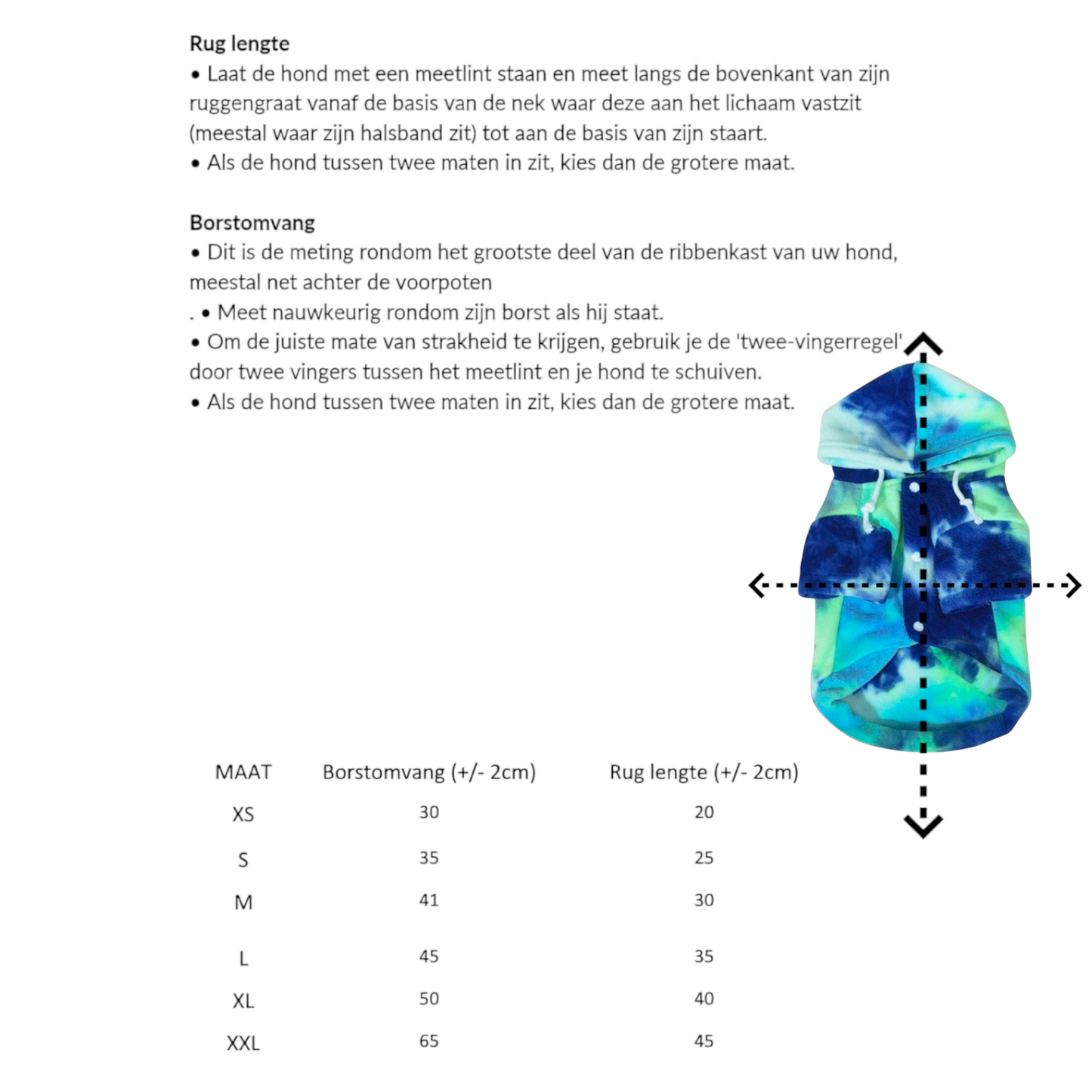 Vest met capuchon