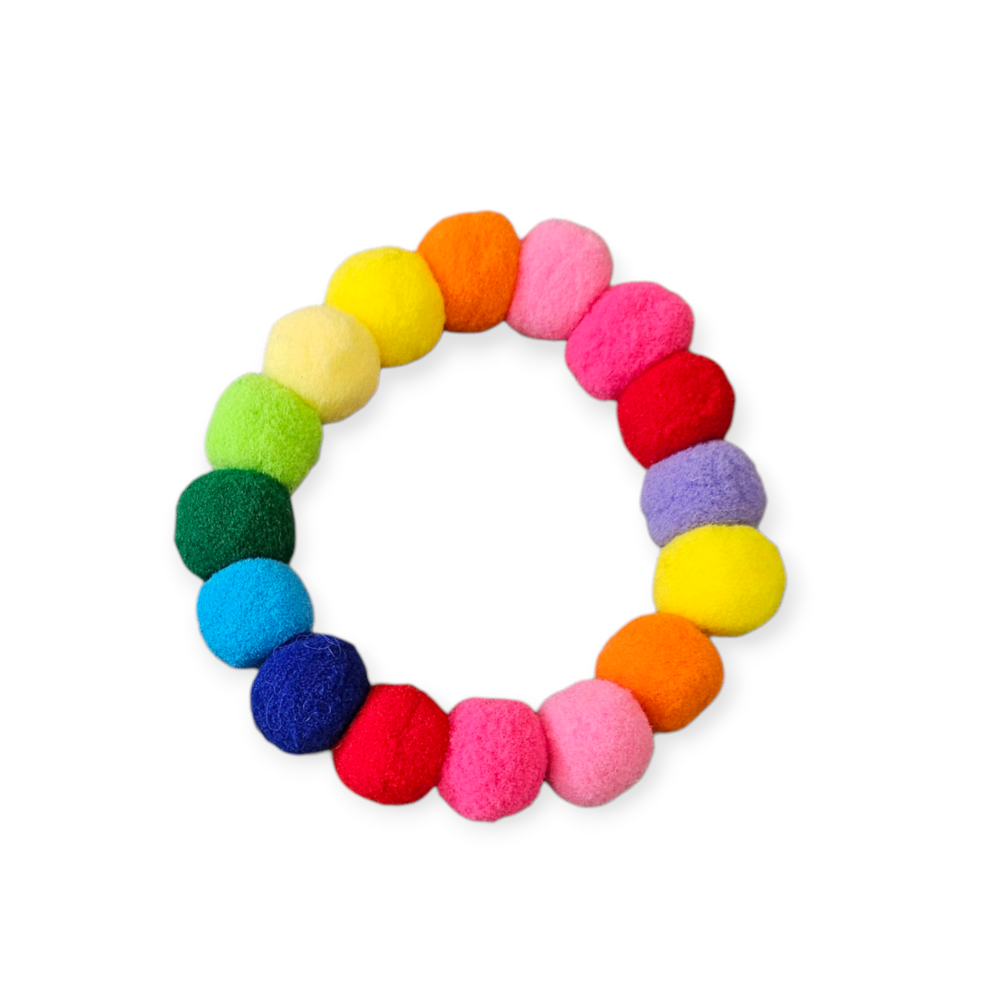 Pompom ketting