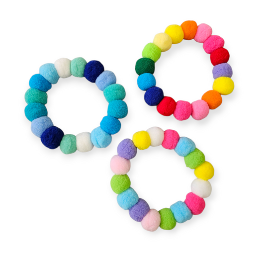 Pompom ketting